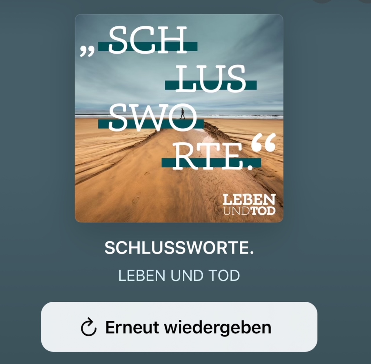 Podcast Schlussworte - ein Format der Leben und Tod Messe